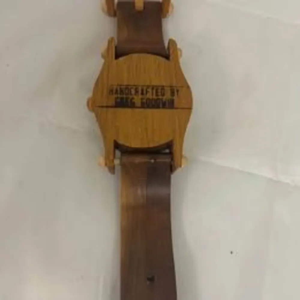 Handcrafted Wooden Watch clock
